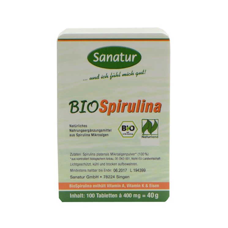 Spirulina Tabletten