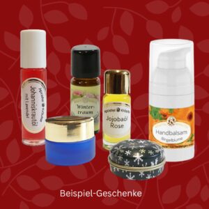 Beispiel Produkte für die 24 Adventskalender Überraschungen