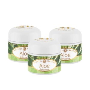 Aloe vera Softcreme 50ml im 3er Set