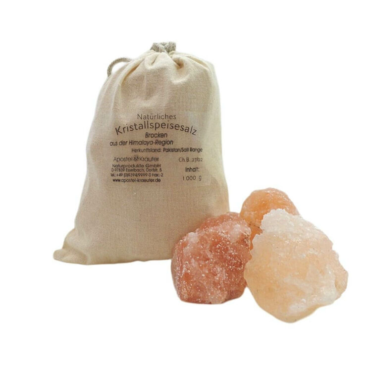 Natürliches Kristallspeisesalz Brocken – 1kg