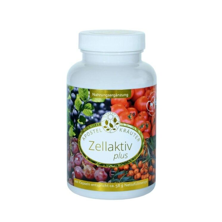 Zellaktiv Plus – 58g (100 Kapseln)